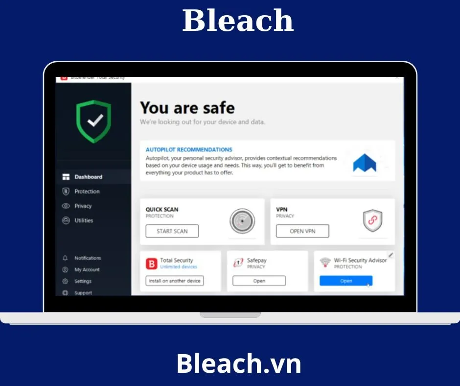 Phần Mềm Diệt Virus Bitdefender Antivirus Plus