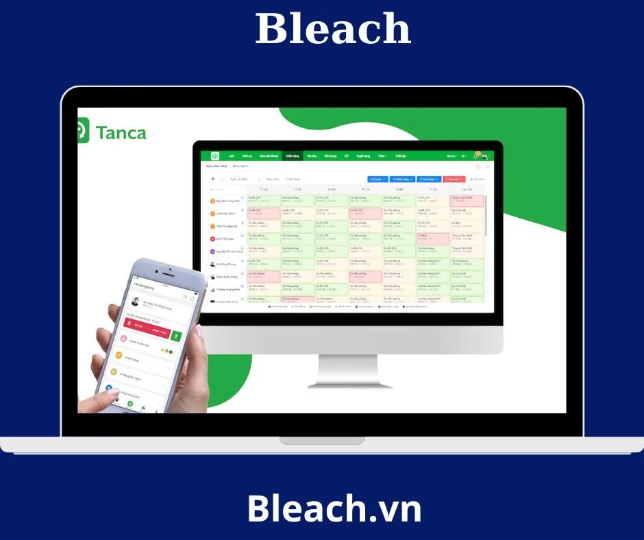 Phần mềm quản lý nhân sự Tanca