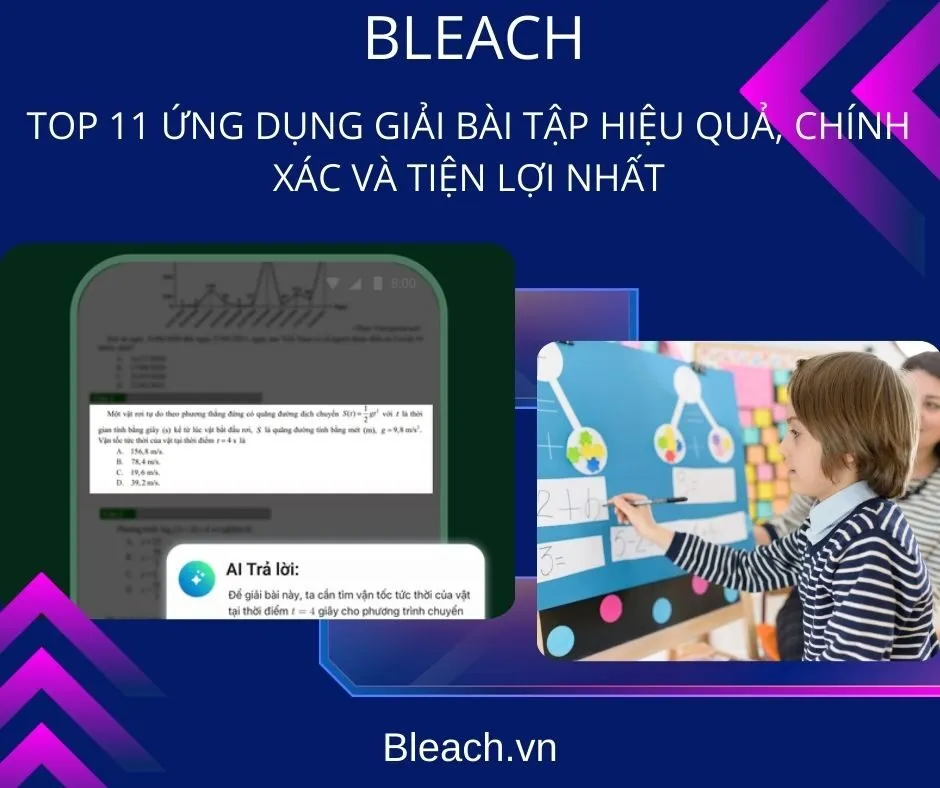 Top 11 Ứng Dụng Giải Bài Tập Hiệu Quả, Chính Xác Và Tiện Lợi Nhất
