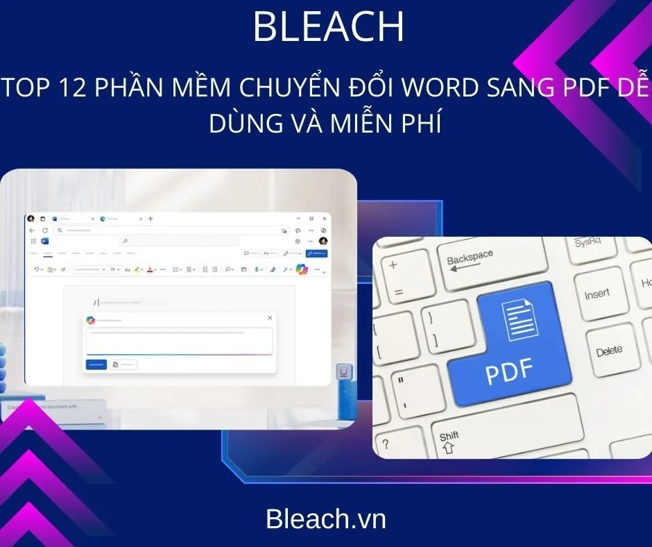 Top 12 Phần Mềm Chuyển Đổi Word Sang PDF Dễ Dùng Và Miễn Phí