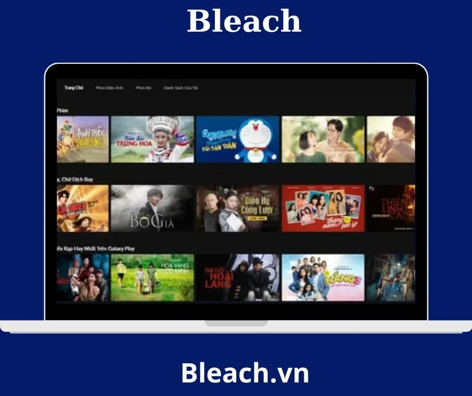 Ứng dụng xem phim Galaxy Play  