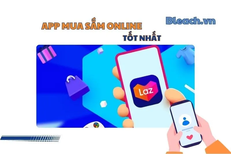 Ứng dụng mua sắm online phổ biến 2025: Shopee, Lazada, Tiki & Amazon