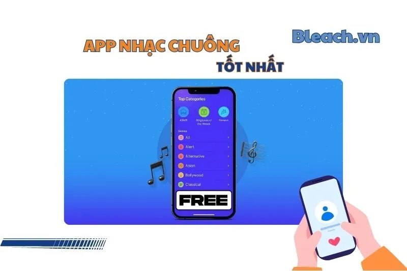 Ứng Dụng Nhạc Chuông iPhone 2025 - Tải Nhạc Chuông Miễn Phí