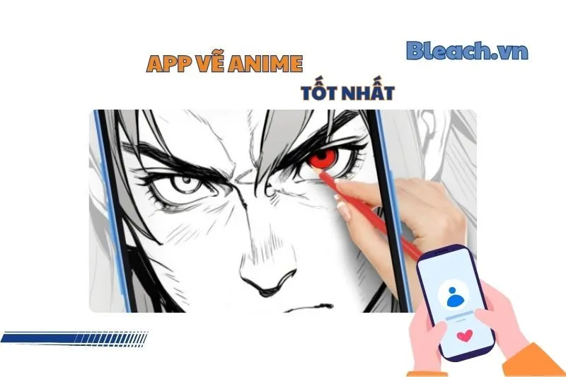 Ứng dụng vẽ Anime 2025: Krita, Jump Paint, CLIP Studio & MediBang